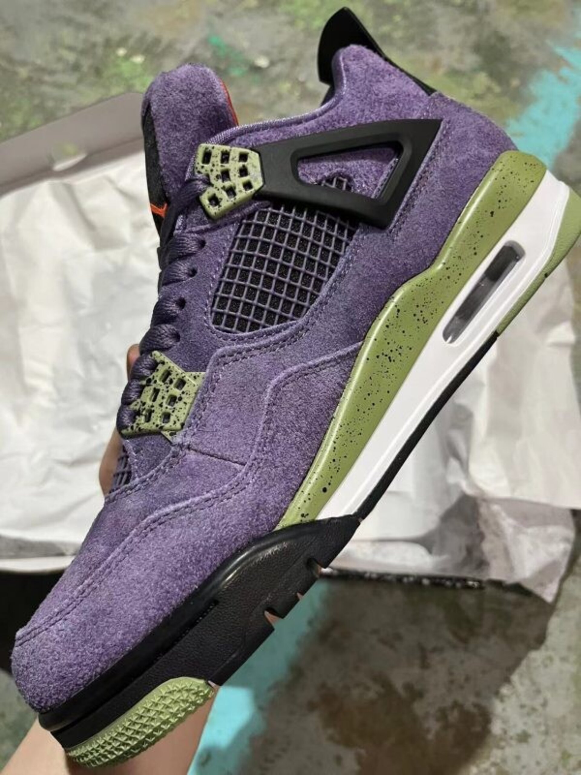 AJ4 Morado canyon retro - 2